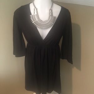 Women’s Boutique Brand Black Tunic/SZ S